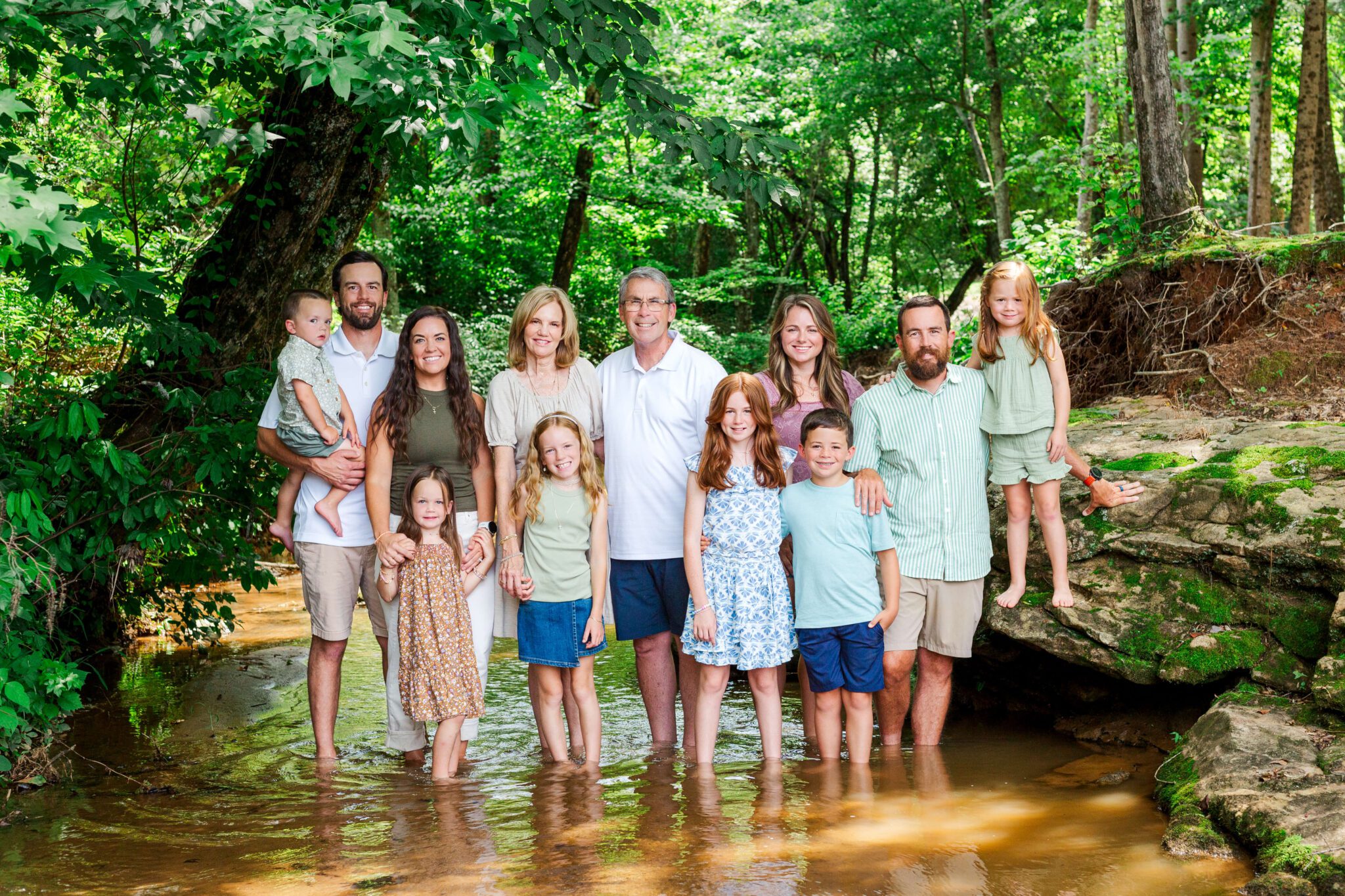 The Cliffs Family Photos | Lake Keowee Extended Family Portraits ...